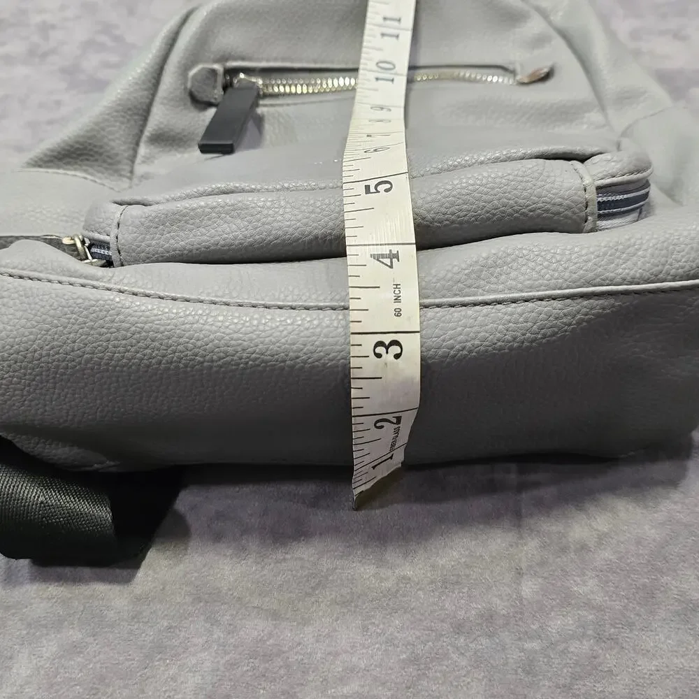 Kenneth Cole Reaction Gray Medium Size Backpack Travel Bag